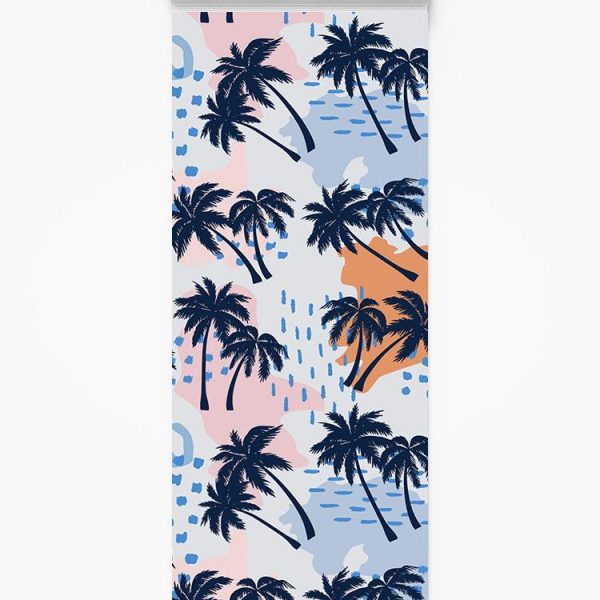 Palms And Dots Yoga Mat -Image by Shutterstock